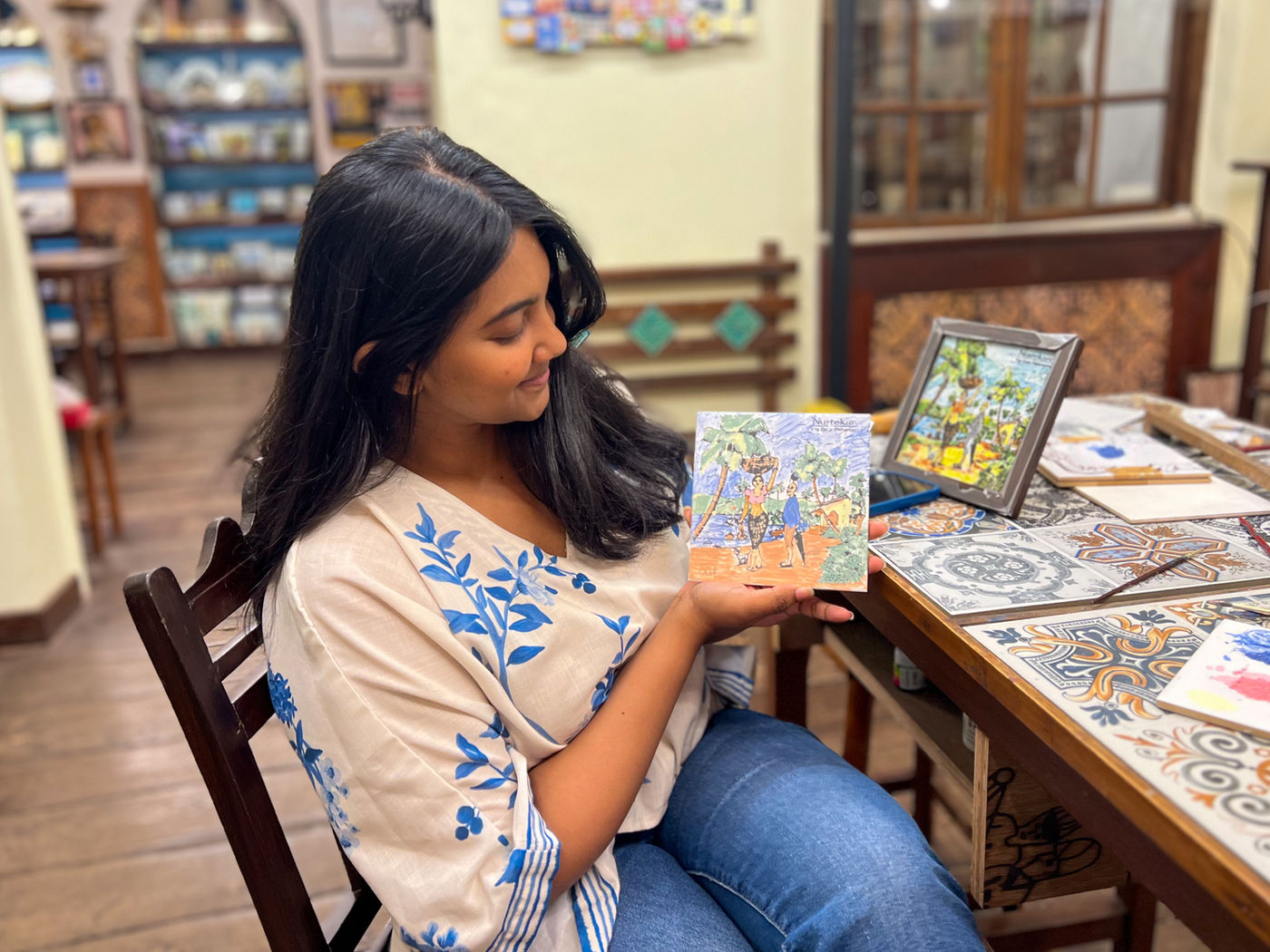Azulejos Tile Painting Workshop — 3