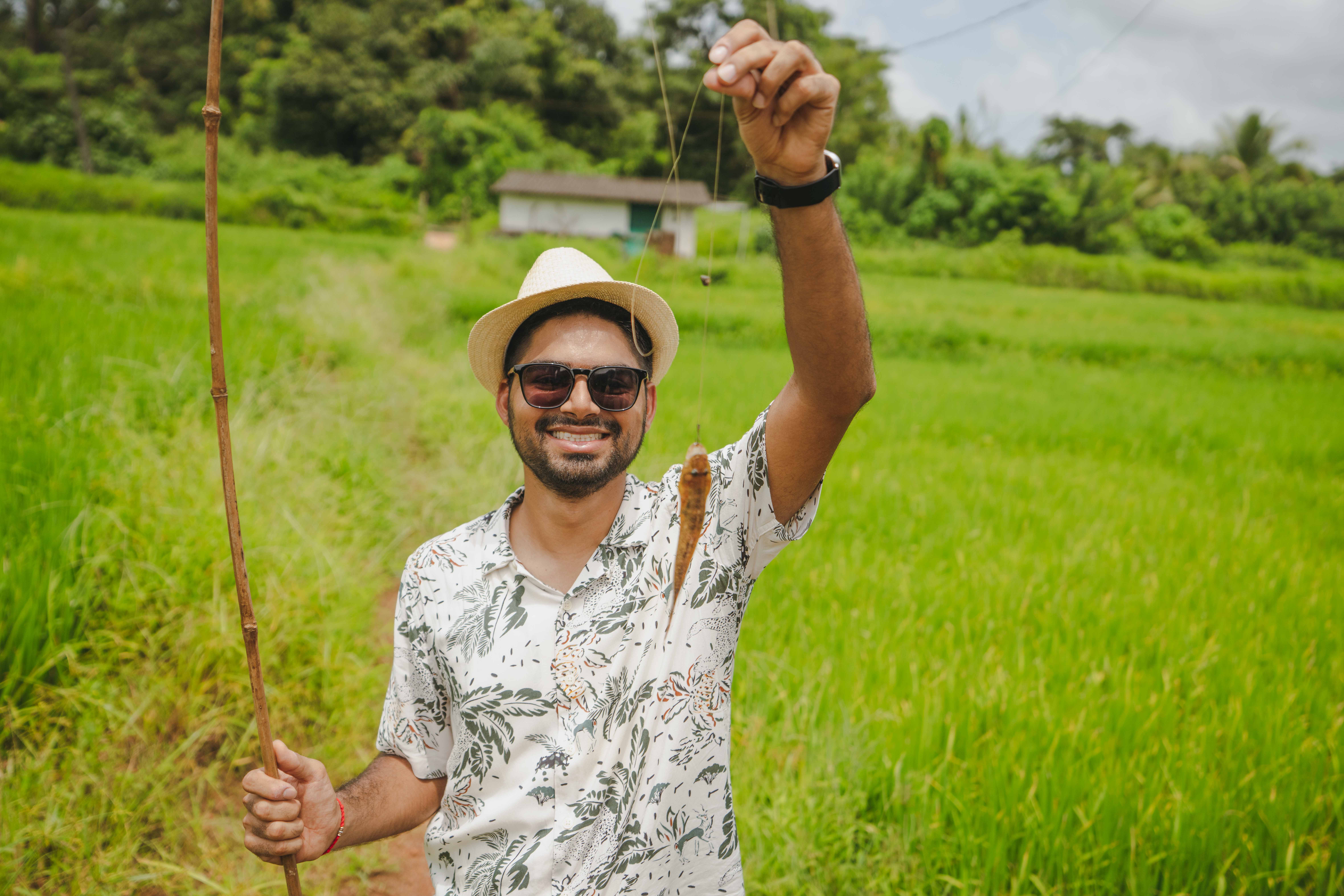 Crab Catching & Fishing, Chorao — guest photos
